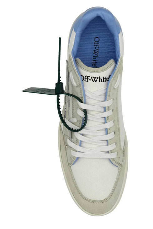 Off-White 5.0 Round Toe Lace-Up Sneakers