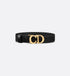 Dior C'est Dior Belt Black Smooth Calfskin, 20 MM