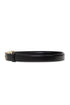 Gucci Logo Lettering Plaque Buckle Belt