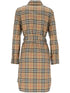 Burberry Vintage Check-Pattern Belted Shirt Dress