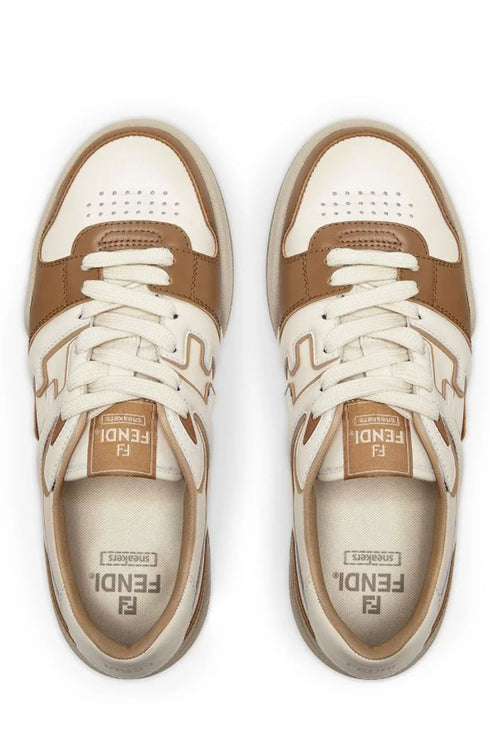 Fendi Match Low-Top Sneakers