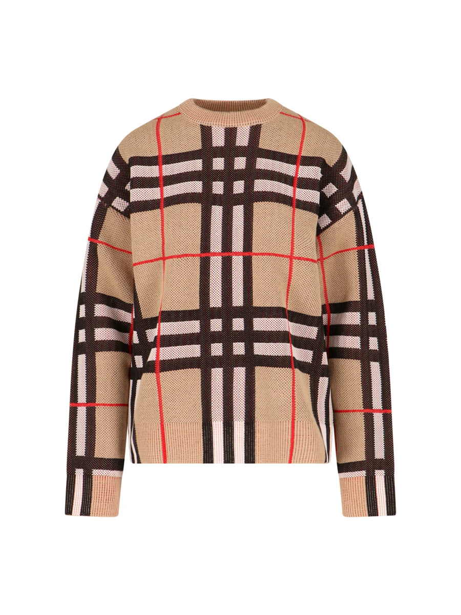 Vintage Burberry Knit Jumper Womens Size S main image 0