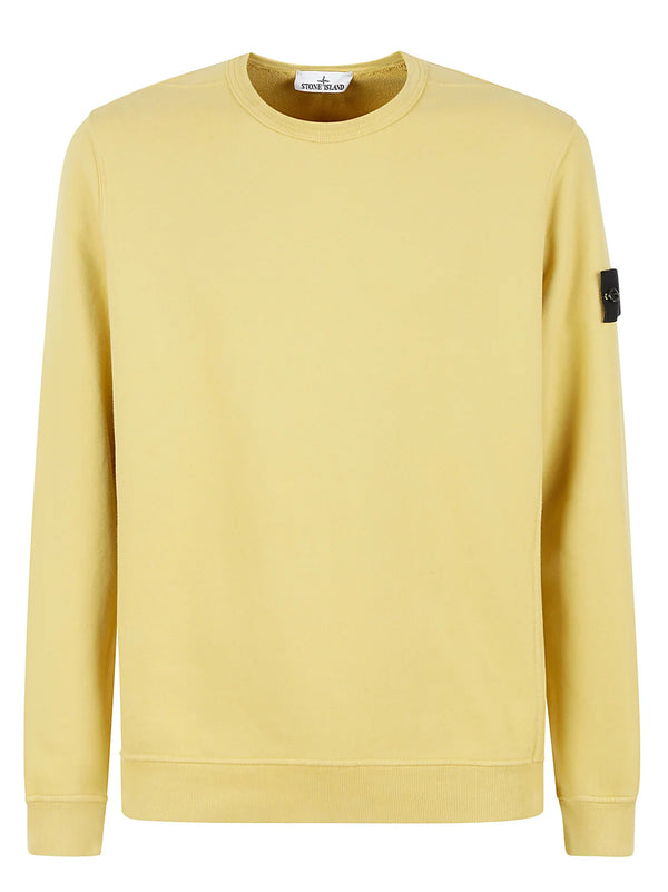 Stone Island Compass Patch Crewneck Sweatshirt
