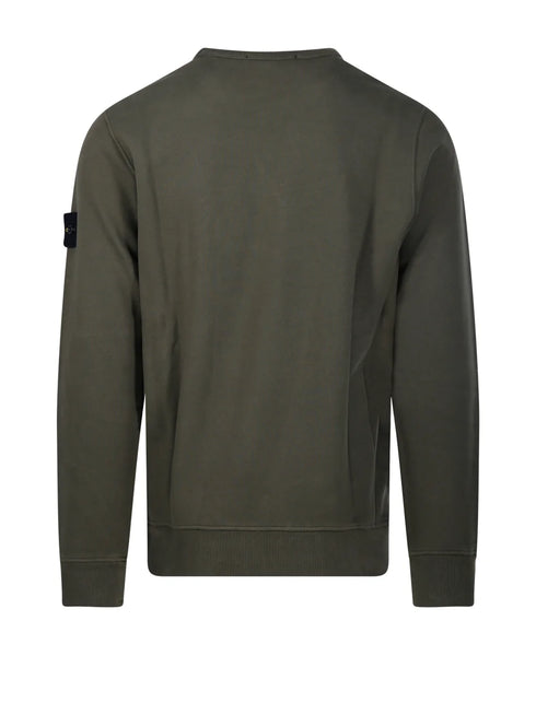 Stone Island Compass Patch Crewneck Sweatshirt