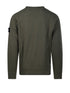 Stone Island Compass Patch Crewneck Sweatshirt