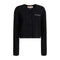 Marni Logo Patch Buttoned Sweater