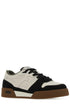 Fendi Round Toe Lace-Up Sneakers