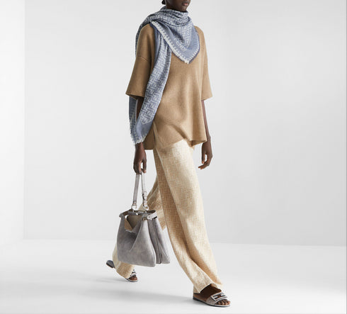 Fendi Shawl
Blue FF cotton shawl