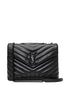 Saint Laurent Medium Loulou Quilted Shoulder Bag 'Black'