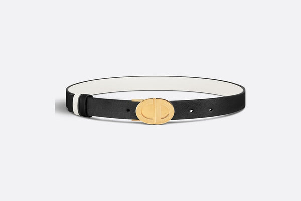 Dior Forever Reversible Belt 'Black Latte'
