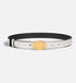 Dior Forever Reversible Belt 'Black Latte'