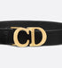 Dior C'est Dior Belt Black Smooth Calfskin, 20 MM