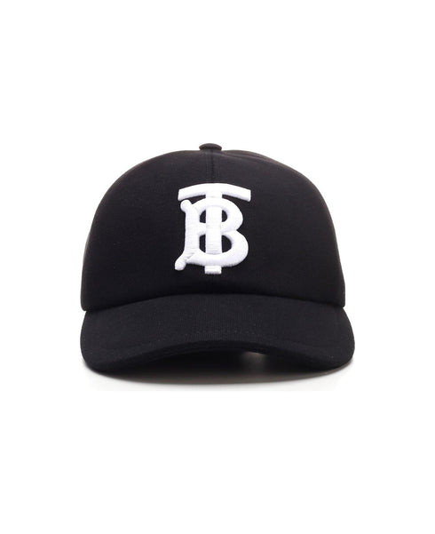 Burberry Monogram Embroidered Baseball Cap