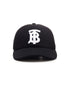 Burberry Monogram Embroidered Baseball Cap
