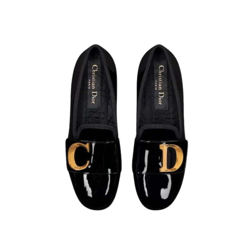 DIOR
C'EST Dior patent leather loafers