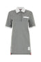 Thom Browne Logo Patch Short Sleeved Polo Dress