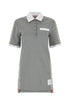 Thom Browne Logo Patch Short Sleeved Polo Dress