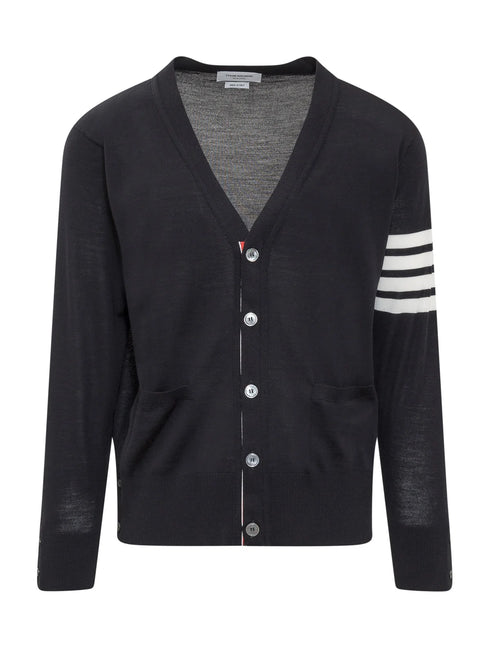 Thom Browne 4-Bar Buttoned Cardigan