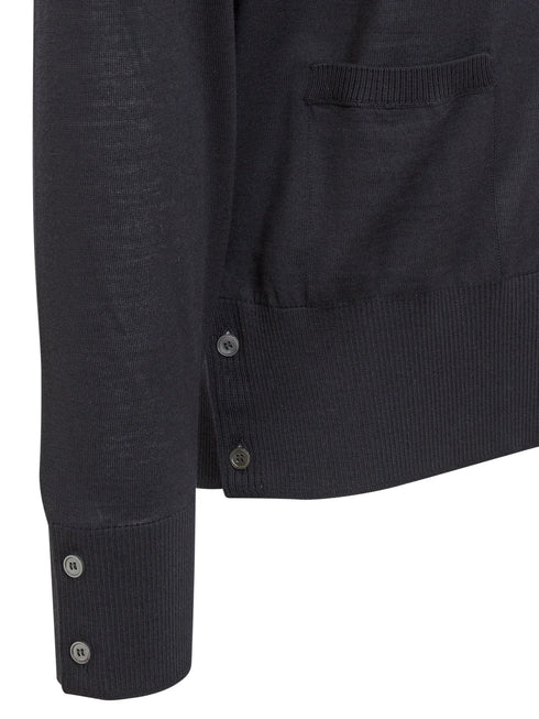Thom Browne 4-Bar Buttoned Cardigan