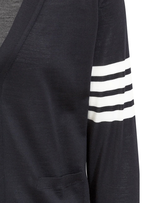 Thom Browne 4-Bar Buttoned Cardigan