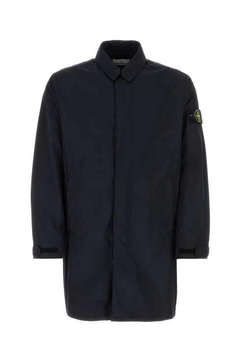 Stone Island Compass-Badge Long-Sleeved Coat