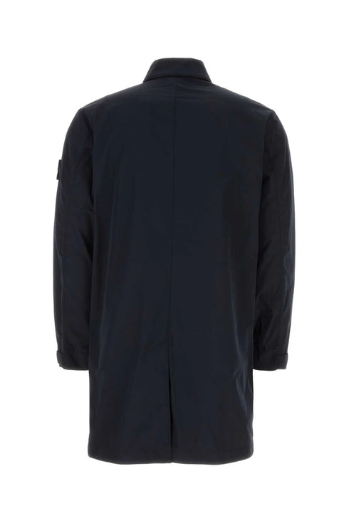 Stone Island Compass-Badge Long-Sleeved Coat