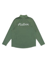 Malbon Performance Raglan Quarter Zip - Forest
