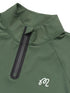 Malbon Performance Raglan Quarter Zip - Forest