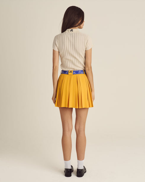 Malbon ELEA RIB KNIT POLO