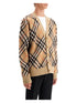 Burberry Cardigan Beige Mens Knitwear