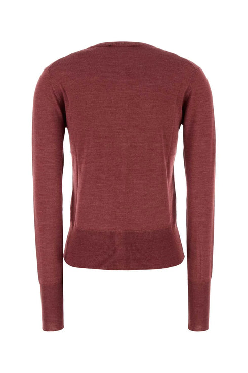 Vivienne Westwood Logo Embroidered Knitted Cardigan