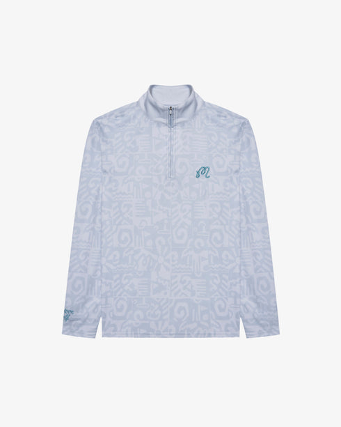 Malbon CAPO PERFORMANCE QUARTER ZIP