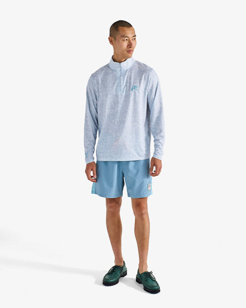 Malbon CAPO PERFORMANCE QUARTER ZIP