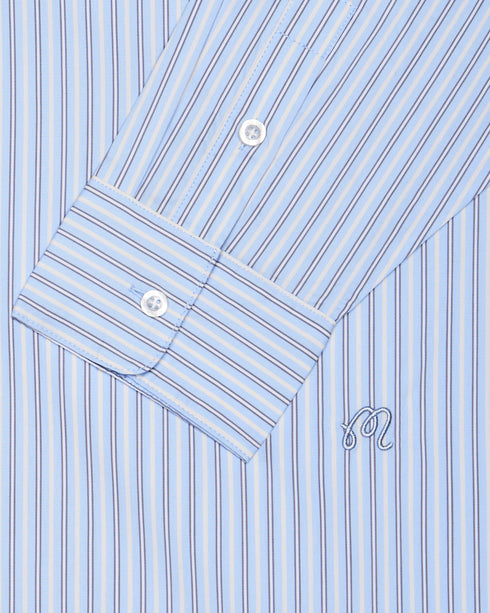 Malbon LUNEDI COTTON POPLIN SHIRT
