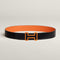 Hermes Panache belt buckle & Reversible leather strap 32 mm