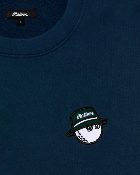 Malbon RANGE COOPER SWEATSHIRT Navy