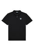 Malbon Fairway Baldwin Polo - Black