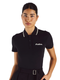 Malbon Womens Paloma Polo - Black