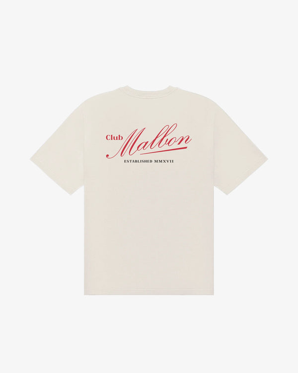 Malbon BERMUDA MEMBERS TEE - CANVAS