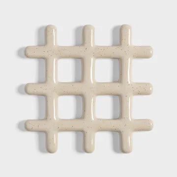 klevering Trivet grid speckle