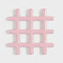 Klevering Trivet grid pink