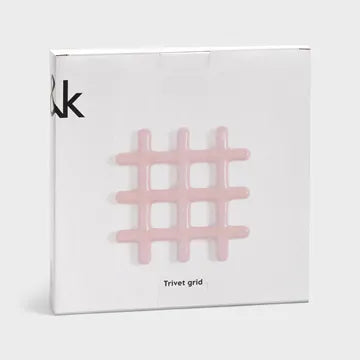 Klevering Trivet grid pink