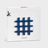 Klevering Trivet grid blue