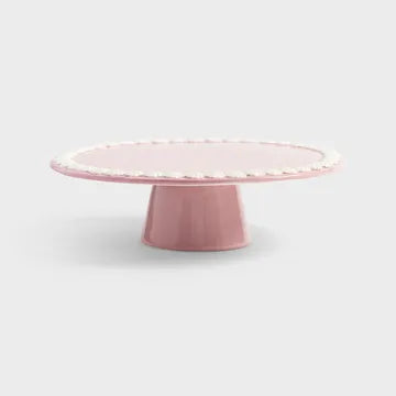 Klevering Cake platter whip pink