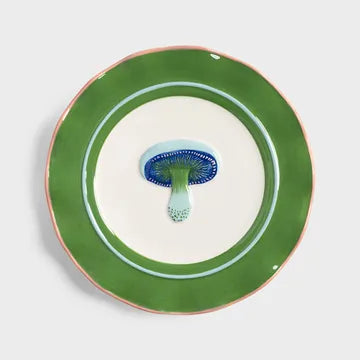 Klevering Plate magic mushroom set of 4