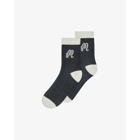 Malbon ARABELLA SOCK - BLACK