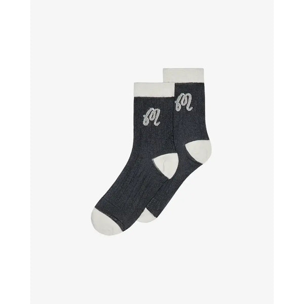 Malbon ARABELLA SOCK - BLACK