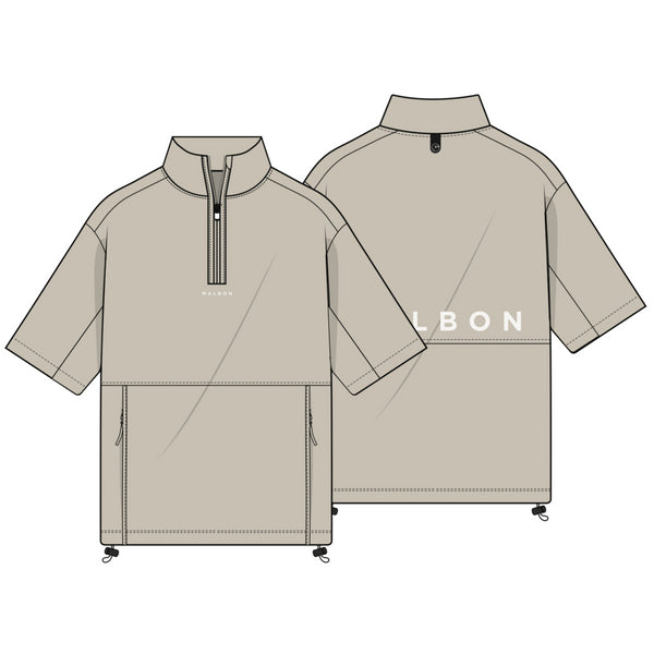 Malbon EVERGREEN LOGO WINDSHIRT - DOVE GREY