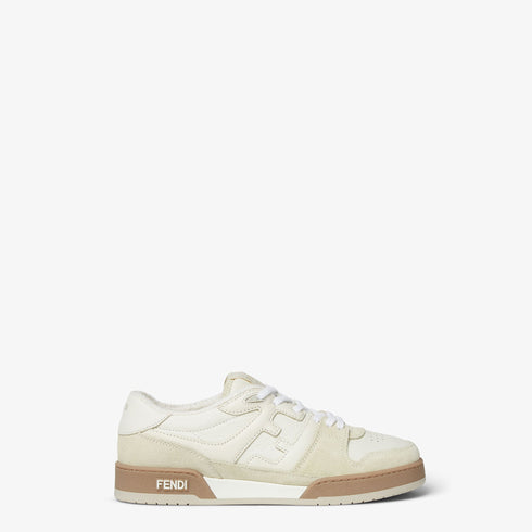 Fendi Match Sneakers
White suede low tops