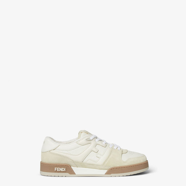 Fendi Match Sneakers
White suede low tops